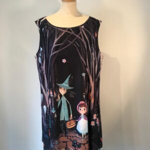 Moomin theme tunic dress size 18