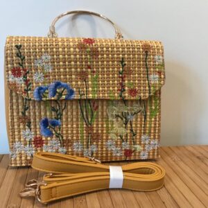 Creamy Spring Flower Handbags