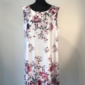Spring Flowers Tunic Dress Polyester size 18