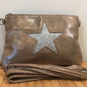 Fawn Star clutch / shoulder bag