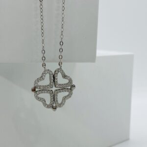 Heart Clover Necklace